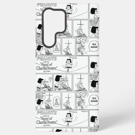 Marcie & Peppermint Patty im Klassenzimmer Samsung Galaxy Hülle (Rückseite)