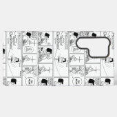 Marcie & Peppermint Patty im Klassenzimmer Samsung Galaxy Hülle (Rückseite (Horizontal))