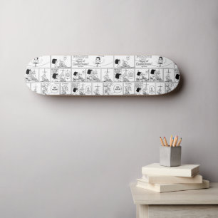 Marcie & Peppermint Patty im Klassenzimmer Skateboard