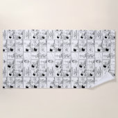 Marcie & Peppermint Patty im Klassenzimmer Strandtuch (Vorderseite)