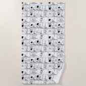 Marcie & Peppermint Patty im Klassenzimmer Strandtuch (Vorderseite)