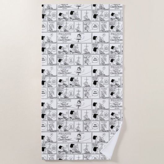 Marcie & Peppermint Patty im Klassenzimmer Strandtuch (Vorderseite)