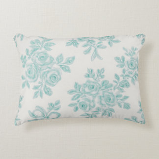 Marcie und Lou Green Floral Vintage Dekokissen