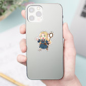 Marcille Chibi Elf-Zauberer Aufkleber (Telefon)