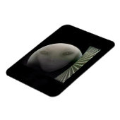 MarCO CubeSat Alien Mars Abarewell Magnet (Linke Seite)