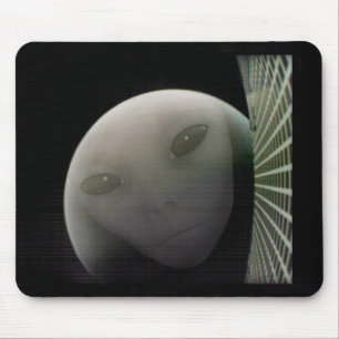 MarCO CubeSat Alien Mars Abarewell Mousepad