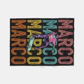 Marco Custom Skateboarding Hob Fleecedecke (Vorderseite (Horizontal))