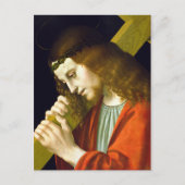 Marco d'Oggiono Christ, der das Kreuz trägt Postkarte (Vorderseite)