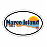 Marco Insel Fotoskulptur Magnet<br><div class="desc">Marco Insel Florida.</div>