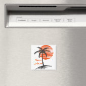 Marco Insel Palme Florida Magnet (In Situ (Geschirrspüler))