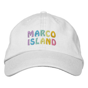 MARCO-ISLAND BESTICKTE KAPPE