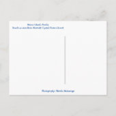 Marco Island Florida Beach Golf von Mexiko Postkarte (Rückseite)