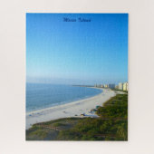 Marco Island Florida Beach Golf von Mexiko Puzzle (Vertikal)