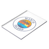 Marco Island, Florida Faded Classic Style Notebook Notizblock (Linke Seite)