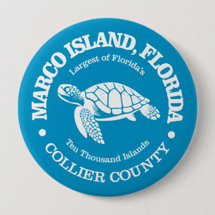 Marco Island (Meeresschildkröte) Button