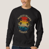 Marco Island Souvenir Florida Erinnerung Sweatshirt (Vorderseite)