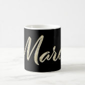 Marco Name whitegold Tasse Teetasse Kaffeetasse (Mittel)