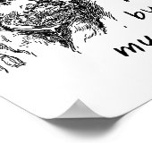 Marco Polo am Pool Lustiges Poster (Ecke)