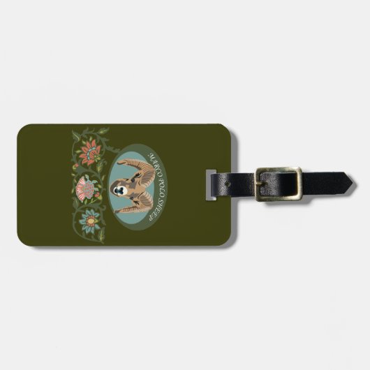 Marco-Polo Gepäckanhänger (Vorderseite horizontal)