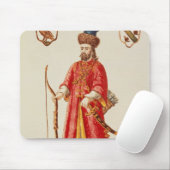 Marco Polo kleidete im Weinsteinkostüm an Mousepad (Mit Mouse)