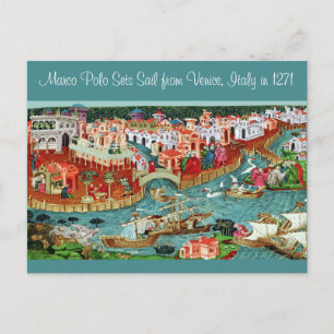 Marco Polo Set Sail Postcard Postkarte