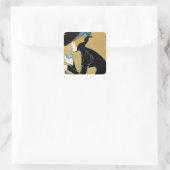 Marco Polo Tea Quadratischer Aufkleber (Tasche)