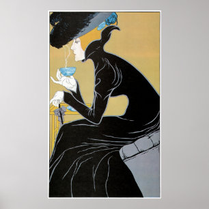 Marco Polo-Tee - französische Kunst Poster