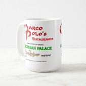 Marco Polos Restaurants, Evanston, IL Kaffeetasse (Vorderseite Links)
