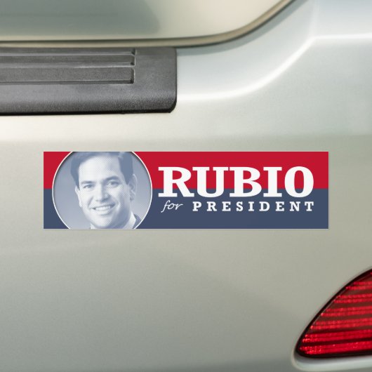 MARCO RUBIO 2016 AUTOAUFKLEBER (Auf Auto)