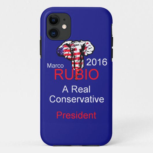 Marco RUBIO 2016 Case-Mate iPhone Hülle (Rückseite)