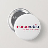 Marco Rubio 2016 Kampagnen-Knopf - 2,25" rund Button (Vorne & Hinten)