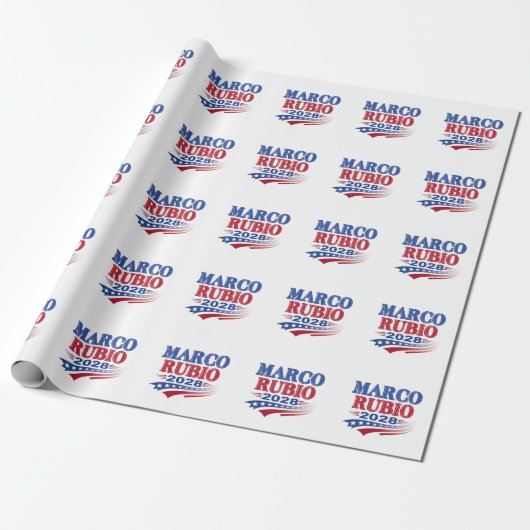 Marco Rubio 2028 (3.) Geschenkpapier (Ungerollt)