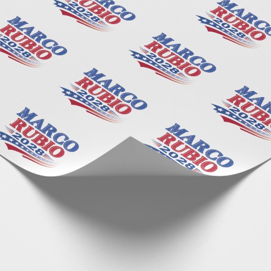 Marco Rubio 2028 (3.) Geschenkpapier (Ecke)