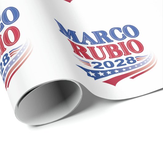 Marco Rubio 2028 (3.) Geschenkpapier (Rolleneckpunkt)