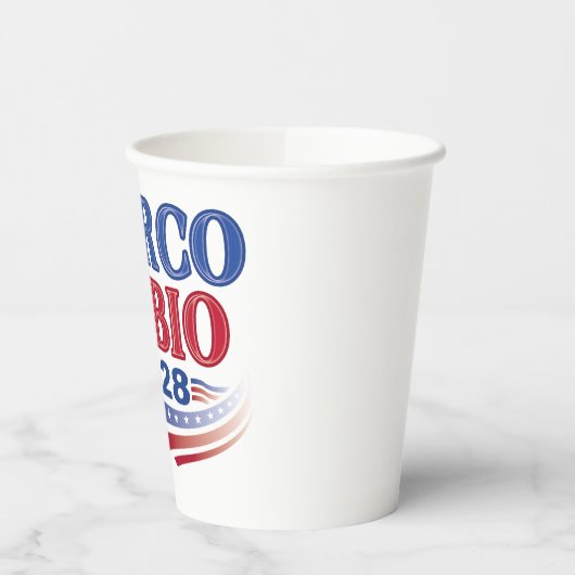 Marco Rubio 2028 (3.) Pappbecher (Links)