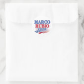 Marco Rubio 2028 (3.) Runder Aufkleber (Tasche)