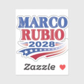 Marco Rubio 2028 (3st) Aufkleber (Blatt)