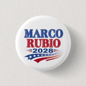 Marco Rubio 2028 (3st) Button (Vorderseite)