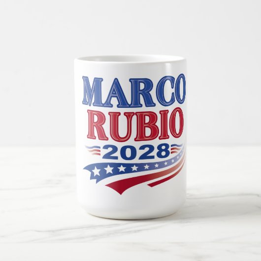 Marco Rubio 2028 (3st) Kaffeetasse (Mittel)
