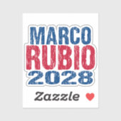 Marco Rubio 2028 (dis) Aufkleber (Blatt)