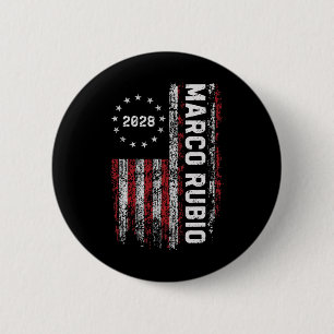 Marco Rubio 2028 Präsident 48 Wahlkampagne USA Button