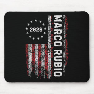 Marco Rubio 2028 Präsident 48 Wahlkampagne USA Mousepad