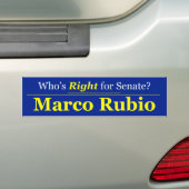 Marco Rubio Autoaufkleber (Auf Auto)