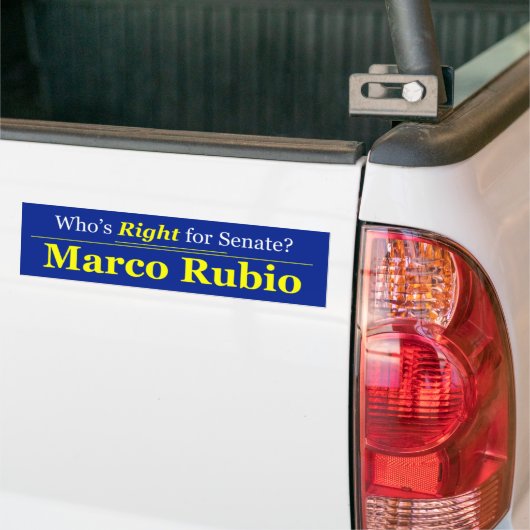 Marco Rubio Autoaufkleber (Auf Lkw)