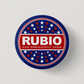 Marco Rubio für Präsident 2028 Button (Vorderseite)