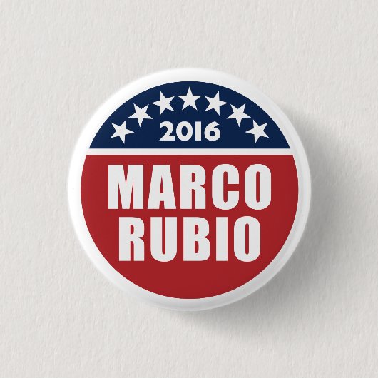 Marco Rubio für Präsidenten 2016 Button (Vorderseite)