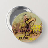Marco Rubio für Präsidenten 2016 Button (Vorne & Hinten)
