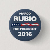 Marco Rubio für Präsidenten 2016 Button (Vorderseite)