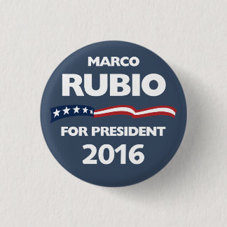 Marco Rubio für Präsidenten 2016 Button