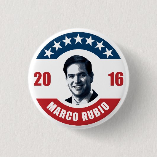 Marco Rubio für Präsidenten 2016 Button (Vorderseite)
